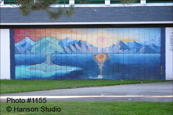 Winooski, VT - Mural at Myers Memorial Pool